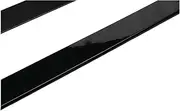 F10 Side Skirts Carbon Fiber Look Side Bumper Skirts Extensions Lip Compatible for BMW 5 Sereis F10 2010-2017 ABS Gloss Black(Gloss Black)