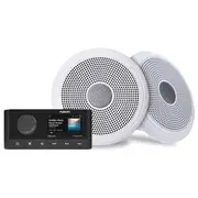 Fusion MS-RA210 Stereo and XS 6.5" Classic Speakers Pack