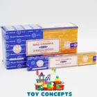 NAG CHAMPA & SANDALWOOD INCENSE STICKS 15g bulk lot pack satya scent fragrance