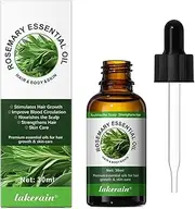 Rosemary Hair Oil, Rosemary Oil, 30ml Rosemary essentiial Oil, Rosemary mints Scalp & Hair Strengthening Oil for All Hair Types, Hair Loss, Split Ends and Dry Scalp
