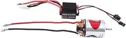 Gyorwst 540 Brushed Motor 12T & 320A ESC Brushed Motor Speed Controller with 2A BEC for 1/10 RC Off-Road Racing Car Truck Parts