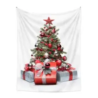 在飛比找momo購物網優惠-【北熊の天空】聖誕樹背景裝飾掛布 Ins 掛毯 掛布 聖誕掛