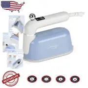 1500W Portable Clothes Steamer with LCD & 5 Temp Settings - Compact & Efficient