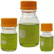 PYREX #1395-SET, Round Media Storage Bottle Set, 50/100/250ml