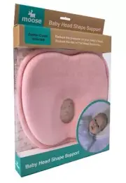 Moose Baby: Head Shape Support - Pink