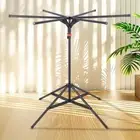 Foldable Drying Rack Adjustable Height Laundry Drying Stand Home
