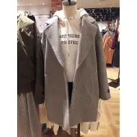 在飛比找蝦皮購物優惠-日本lowrys farm 寬鬆版西裝領長袖大衣外套