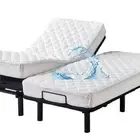 Waterproof Quilted Split King Mattress Protector Pad for Adjustable Bed Noise...