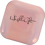 Ipetboom Highlighter Powder Compact Single Color Shimmer Face Powder Tray for Women Makeup for Highlighting and Contouring