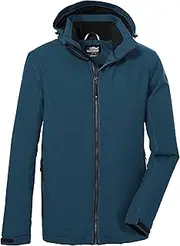 [killtec] Men's Kow 22 Mn Jacket Functional Jacket/Outdoor Jacket with Removable Hood
