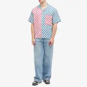 Palm Angels Net Logo Vacation Shirt