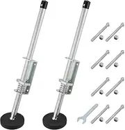 [SEHOI] 2 PCS Ladder Leveler, Ladder Leg Extensions Levelers, Stairs Extension Ladder Stabilizer with Rubber Feet, Ladder Leveling Feet for Stable Platform, 330 Lbs Loading Capacity