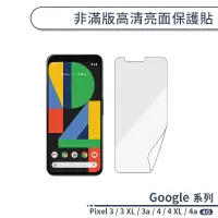 在飛比找蝦皮商城優惠-Google 非滿版高清亮面保護貼 適用Pixel 3 XL