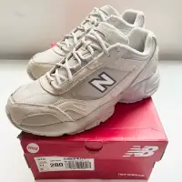 在飛比找蝦皮購物優惠-<二手男鞋> New Balance 452 厚底 皮革 麂