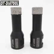 2pcs 16mm Dry Diamond Drilling Core Bits Granite Porcelain Tile Hole Saw M14