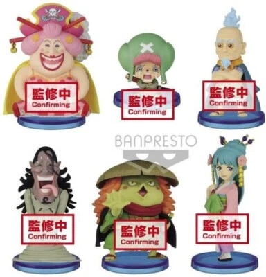 BANDAI One Piece WCF Wanokuni Prize Figures Vol. 7 Set of 6 Tony Chopper