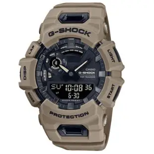 【CASIO 卡西歐】G-SHOCK 智慧藍牙 運動訓練 雙顯錶 樹脂錶帶 防水200米 GBA-900 (GBA-900UU-5A)