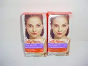 Lot of 2 Sally Hansen Hair Remover For Face Wax Strip Kit 18 Strips per Box