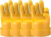Rubber Tire Valve Caps,Tire Stem Caps Middle Finger Valve Caps | Rubber Air Caps Seal Funny Caps for Car & Motorcycle