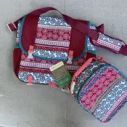 Garnet Hill School Messenger Book Bag And Matching Lunchbox