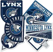 Desert Cactus Minnesota Lynx Stickers WNBA Women's National Basketball Association Officially Licensed Sticker Vinyl Decal Laptop Water Bottle Car Scrapbook (Type 2-3)