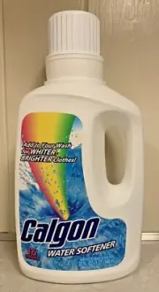 Calgon Liquid Water Softener Laundry Detergent Booster 32 Oz Discontinued