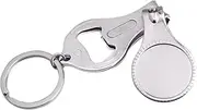3 in 1 Multifunction Nail Clipper with Keys Ring Bottle Opener Manicure Tools
