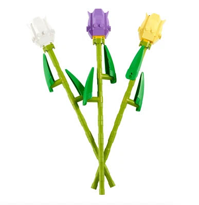 LEGO Tulips Set (40461)-In Stock and Ships Next Day!