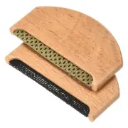 1Set Wood Sweater Comb Mini Fuzz Remover Fabric Shaver Cleaning Tool 2 Colors
