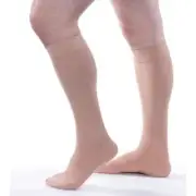 Allegro Compression Knee Highs CT, XXX-Large 20-30mmHg (Beige)