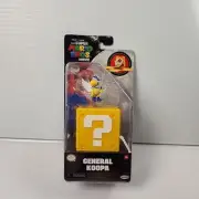Super Mario Bros Movie General Koopa 1" Mini Figure w/Question Block Jakks