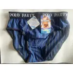 全新 POLO PARTY 男涼感三角褲 M號