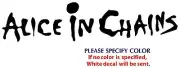 Alice in Chains Metal Music Rock Band JDM Vinyl Sticker Decal Car Window Wall 7"
