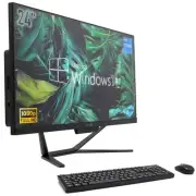Aio All IN One I7 24 " 4gb 120gb Win 11 Pro PC Desktop Computer Desktop Office_