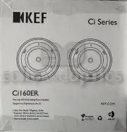KEF Ci160ER In-ceiling speakers (Pair)
