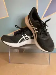 ASICS Women's JOLT 4 Running Shoes Black/White Size 7 Wide New In Box