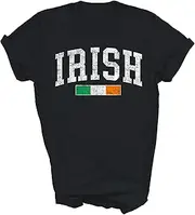 [Generic] Vintage Irish Flag St Patricks Day Ireland Souvenir Pride Unisex Shirt Gift Women Men