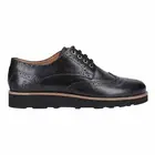 Hush Puppis Kendrick Mens MEMORY FOAM Brogue Leather Comfort Derby Shoes Black
