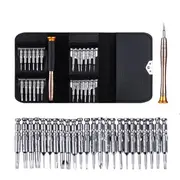 25-piece Precision Screwdriver Set for Electronics with Shek Packaging