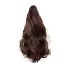 Synthetic Short Wavy Ponytail Wig Hair Extension Pony Tail Hairpiece Girls