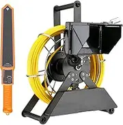 DVR Sewer Pipe Inspection Camera with Auto Leveling 512HZ Pipe Locator 22mm IP68 HD Camera 4.3 Inch Industrial Borescope with 16G TF Card for Home Wall Pipes, Drain Pipes,20M