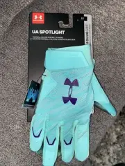Under Armour Limited Edition Glue Grip Football Gloves Size Large Retail $50