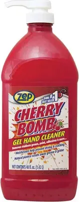 Zep Commercial Cherry Bomb Gel Hand Cleaner, Red