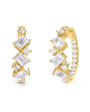 14K 2.40 ct. tw. Lab-Grown Diamond Hoop Earrings
