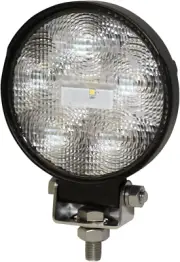LED Work Light 5 Inch round White Flood Beam 18W 700Lm 12V 24V Waterproof for Co