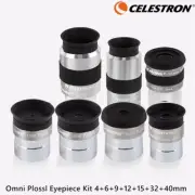 Celestron 1.25" Omni Plossl Eyepiece Kit 4+6+9+12+15+32+40mm for Telescope New