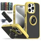 Magnetic Ring Holder Shockproof Case For iPhone 16 15 14 13 Pro Max 12 11 XS 87