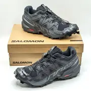 Salomon “Speedcross 6” Women’s Moderate Terrain Running Shoe [Black/Phantom] NEW