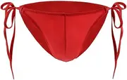 [Czizitong] Men Bikini Low Rise tie String Adjustable Briefs Sexy Underwear