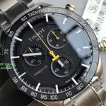 TISSOT 天梭律馳PRS 516系列三眼計時石英腕錶/天梭男錶/賽車錶中的經典